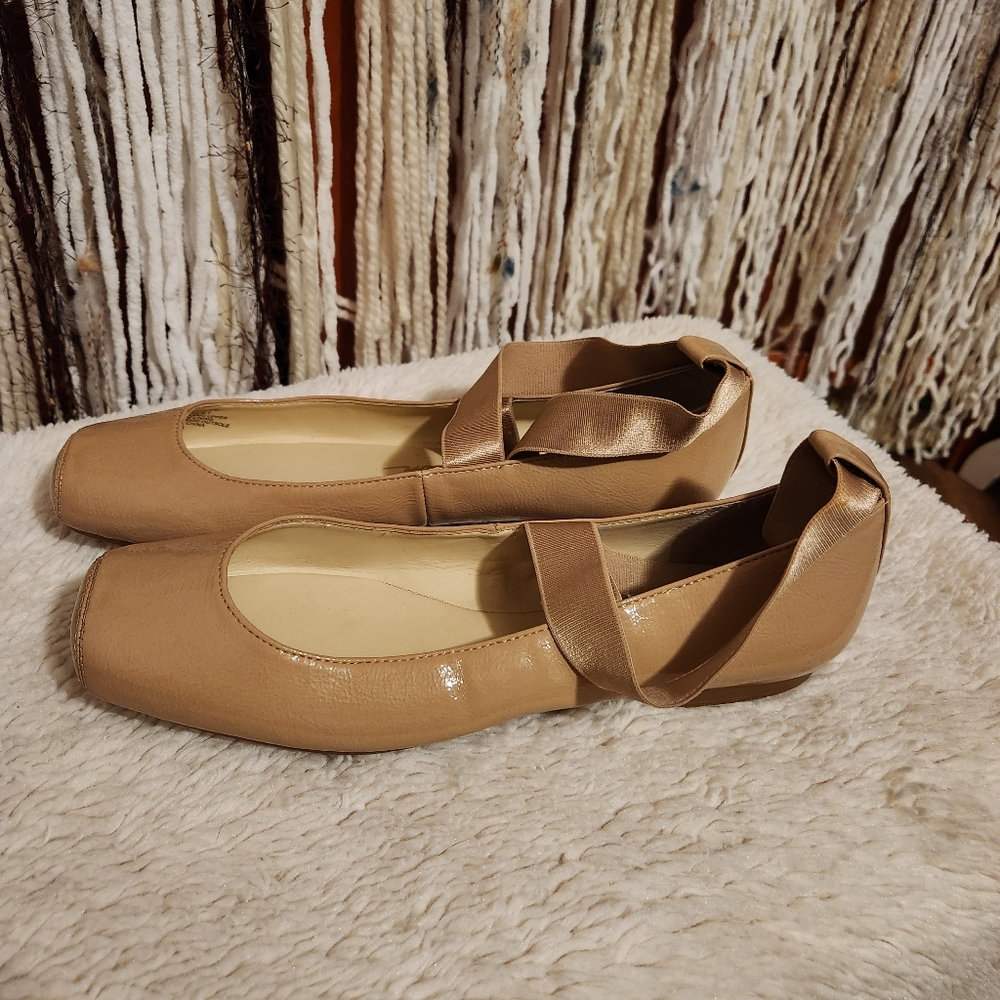 Jessica Simpson Nude Ballet Flats Size 9.5